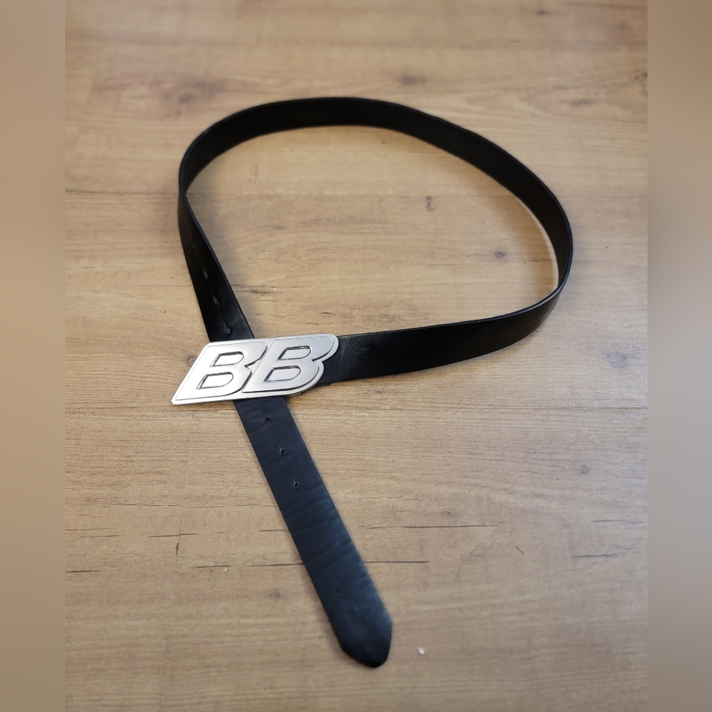 Balenciaga Moto Logo Belt - Picture 7 of 15